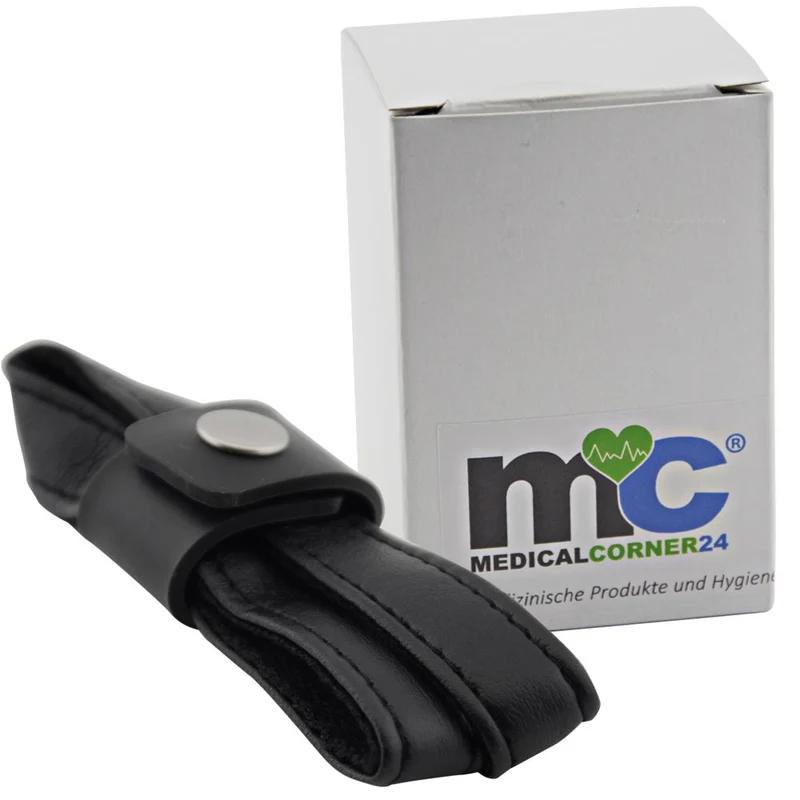 MC24 Stockschlaufe für Gehstöcke, Kunstleder, schwarz, 1 St