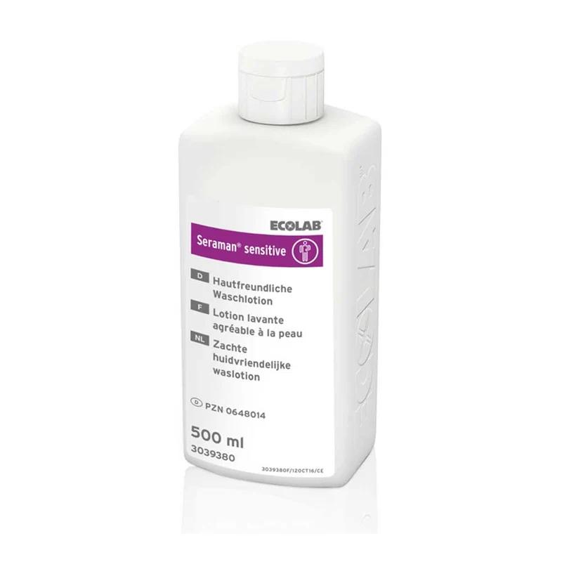 Ecolab Waschlotion Seraman sensitive, duft-/farbstofffrei, 2 Gr.