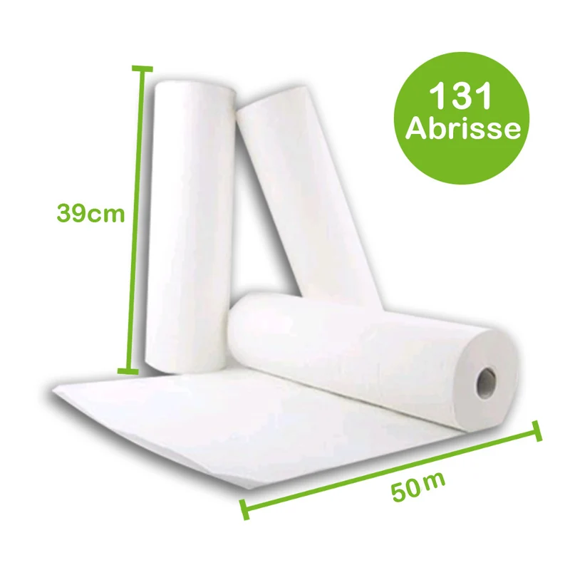 Medicalcorner24 Ärztekrepp, Liegenpapier, 2-lagig, 39cmx50m 1 Rollen