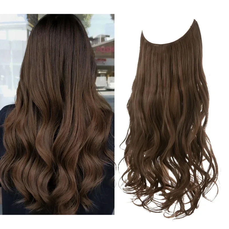 SecretHair | Echthaar Extensions | Natürliches Wellen-Volumen | Blond