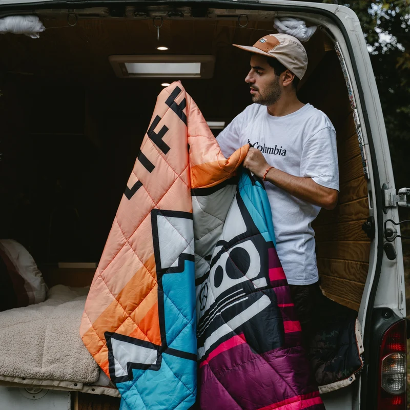 Edredón camper Van life