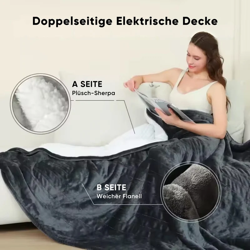 Cuzieshy Heizdecke Für Sofortige Wärme