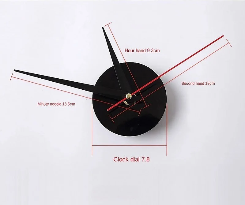 Skanto | 3D-LED Wanduhr – Rahmenloses DIY Design