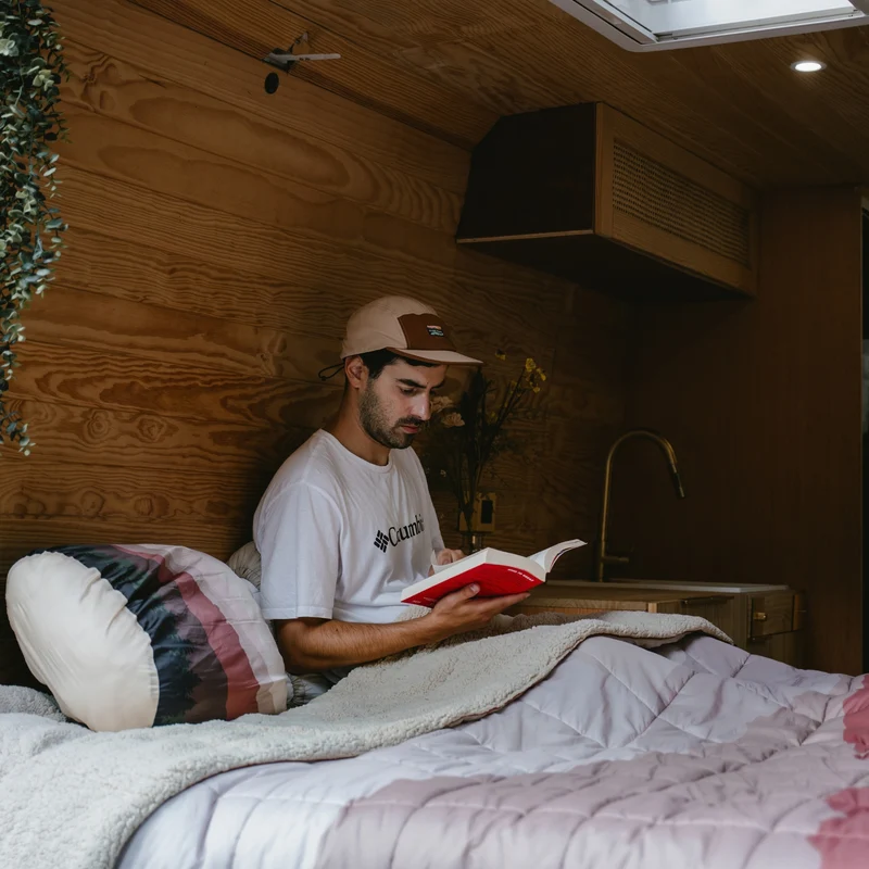 Edredón camper Les Alpes