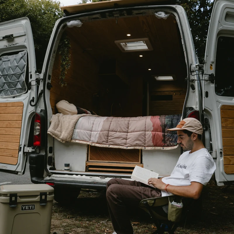 Edredón camper Les Alpes