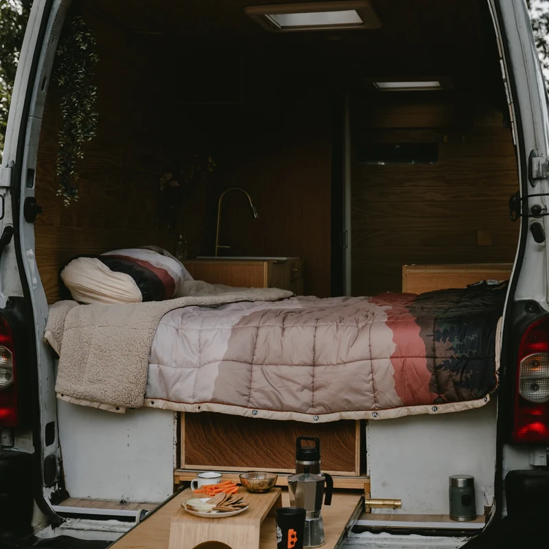 Edredón camper Les Alpes