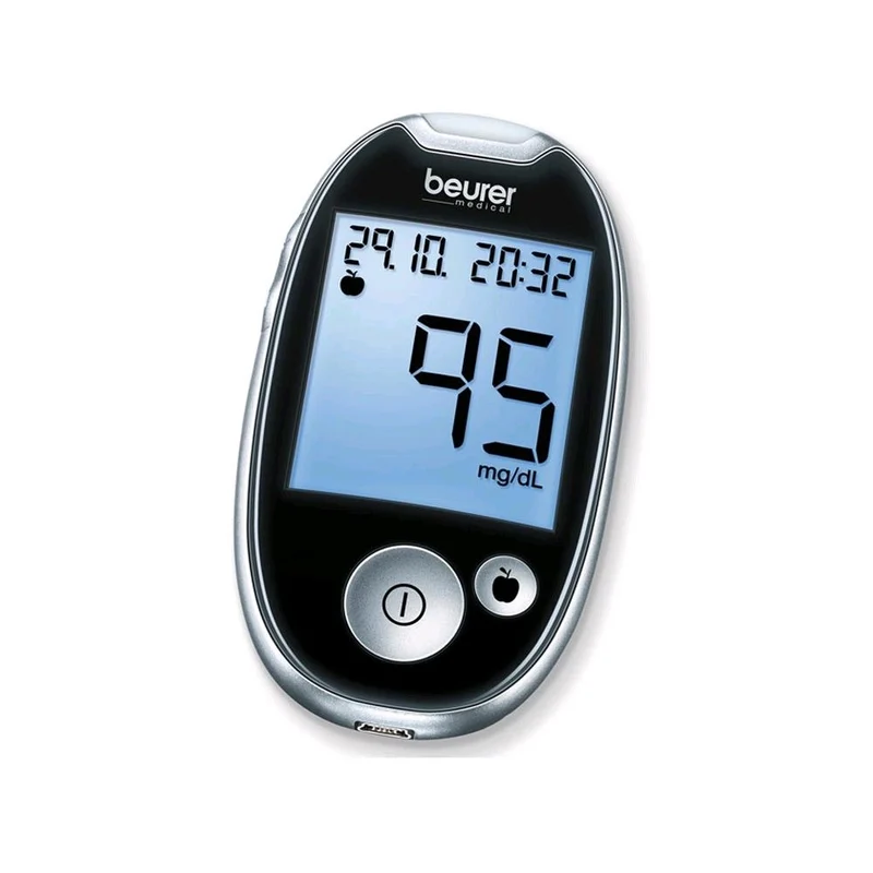 Beurer Blutzucker Messgerät GL 44 mg/dl black inkl. 50 Teststreifen
