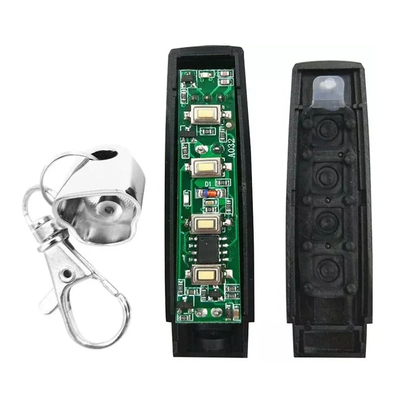 Fernbedienungs-Duplizierer 433 MHz – 4-Kanal Universal-Fernbedienung mit Schlüsselanhänger