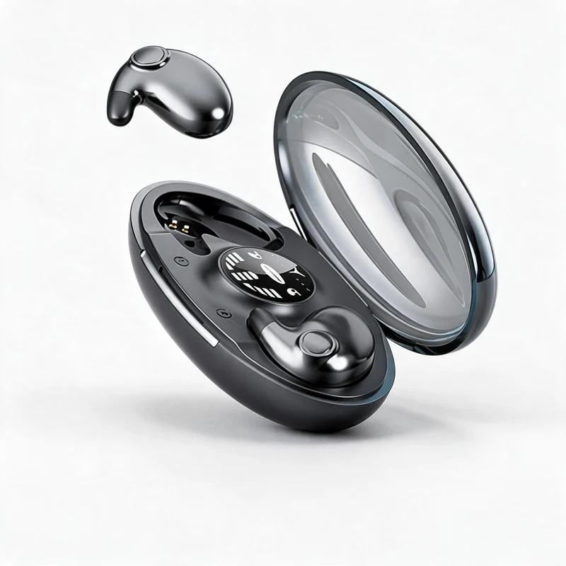 Schlaf-Ohrhörer – Ultraflache Kabellose In-Ear Kopfhörer, IPX5 wasserdicht, Bluetooth 5.3
