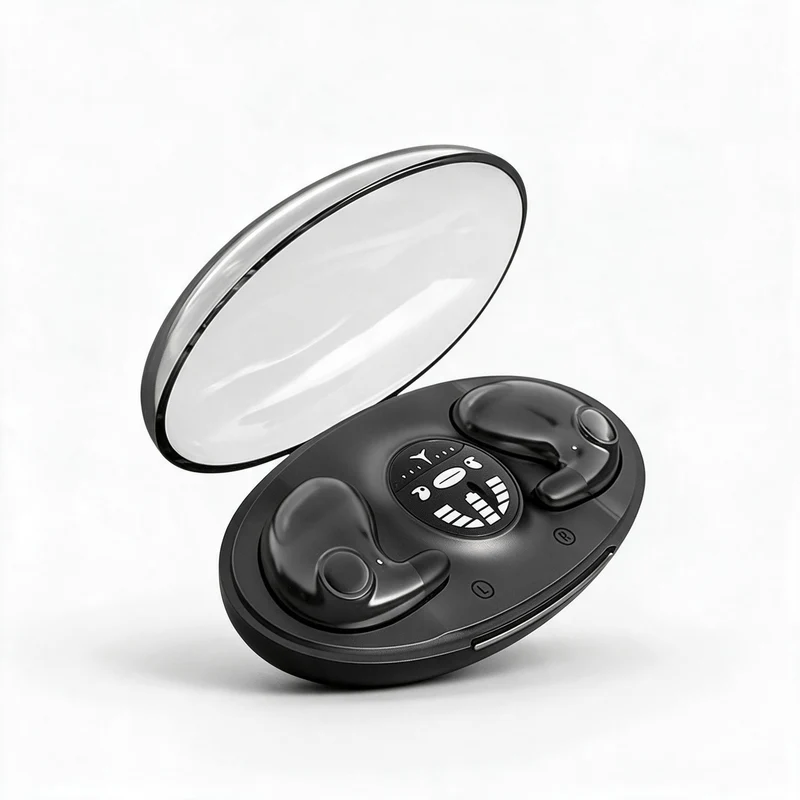 Schlaf-Ohrhörer – Ultraflache Kabellose In-Ear Kopfhörer, IPX5 wasserdicht, Bluetooth 5.3