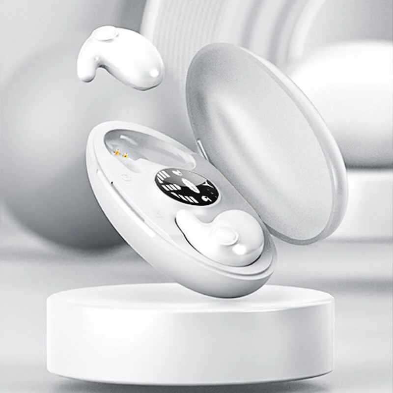 Schlaf-Ohrhörer – Ultraflache Kabellose In-Ear Kopfhörer, IPX5 wasserdicht, Bluetooth 5.3