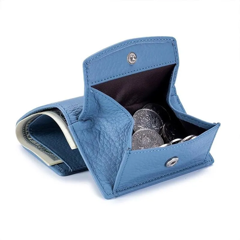 Handgefertigte RFID-Brieftasche aus weichem Leder