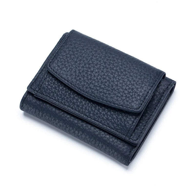Handgefertigte RFID-Brieftasche aus weichem Leder