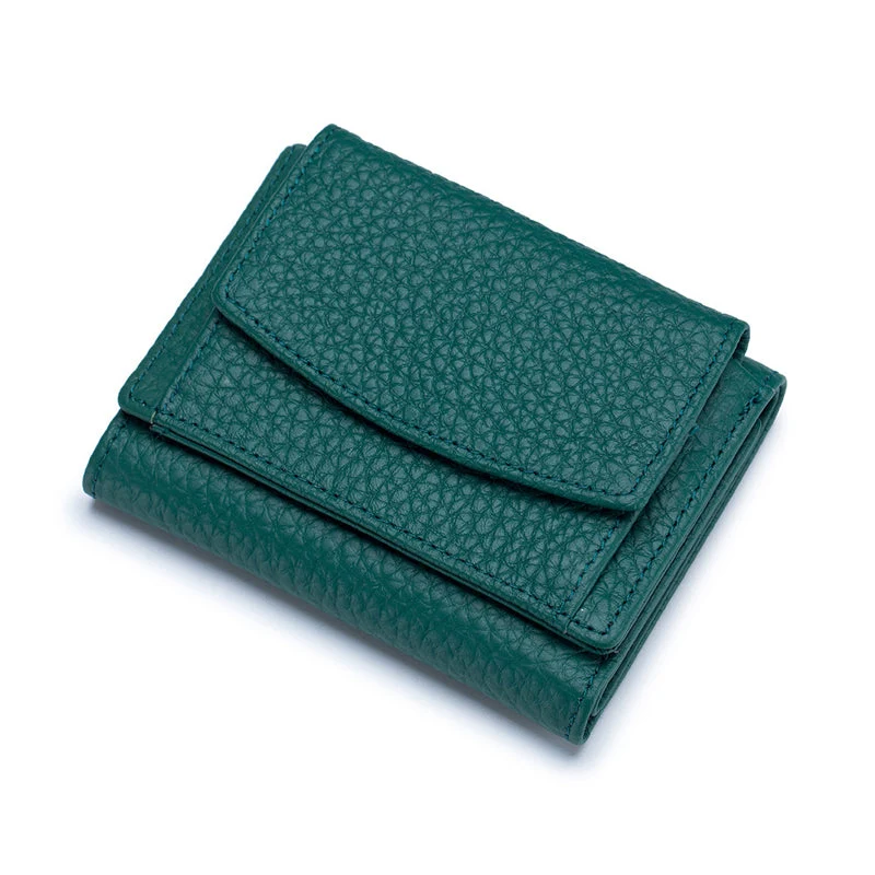 Handgefertigte RFID-Brieftasche aus weichem Leder