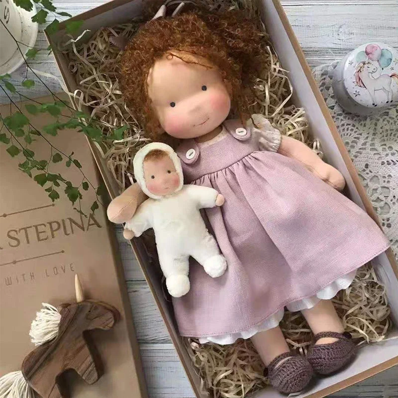 Waldorf doll | Handmade fabric cuddly toy | Multiple designs