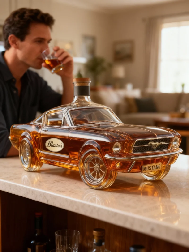 Mustang Autoförmiger Whiskey Dekanter