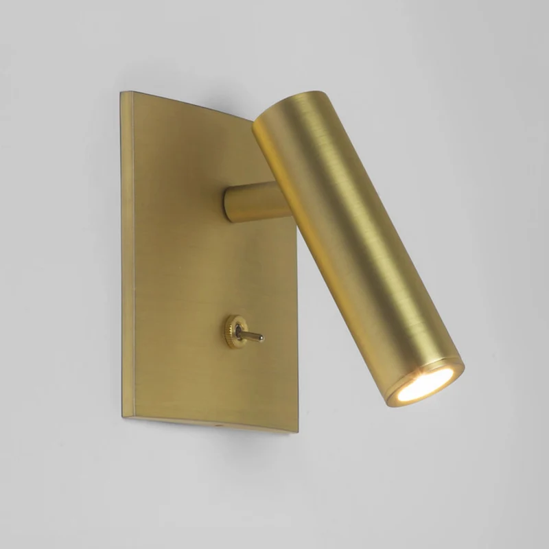 Skanto | Mikro Quadratische Wandlampe mit Schalter