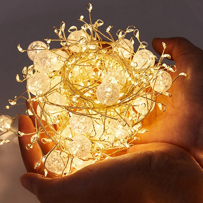 Skanto | Skanto Feuerwerk Fairy Twinkle Cluster Lichterkette
