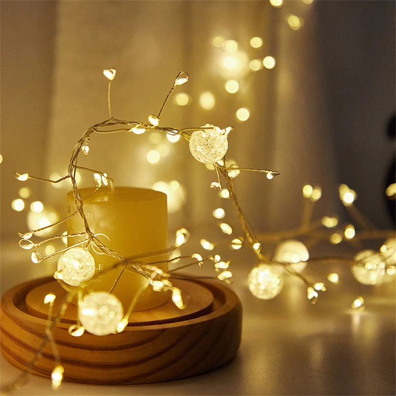 Skanto | Skanto Feuerwerk Fairy Twinkle Cluster Lichterkette