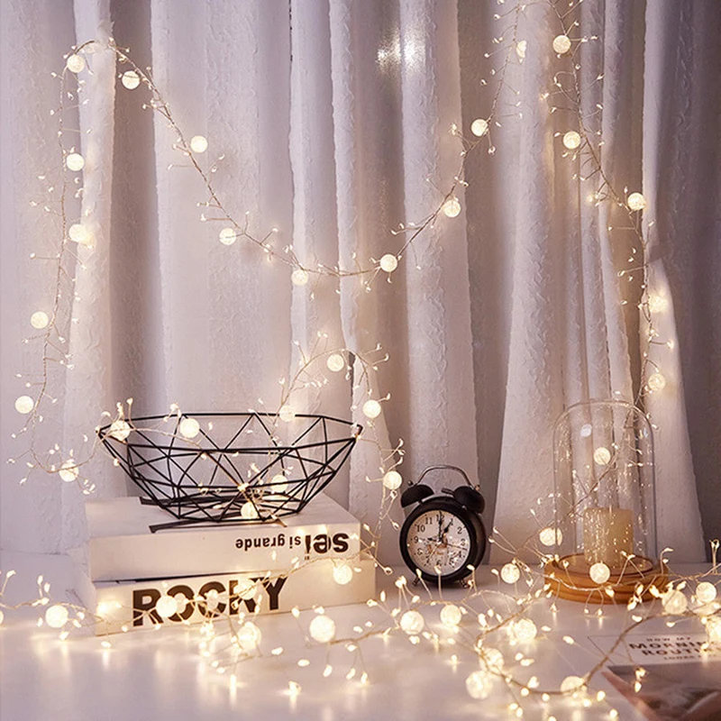Skanto | Skanto Feuerwerk Fairy Twinkle Cluster Lichterkette