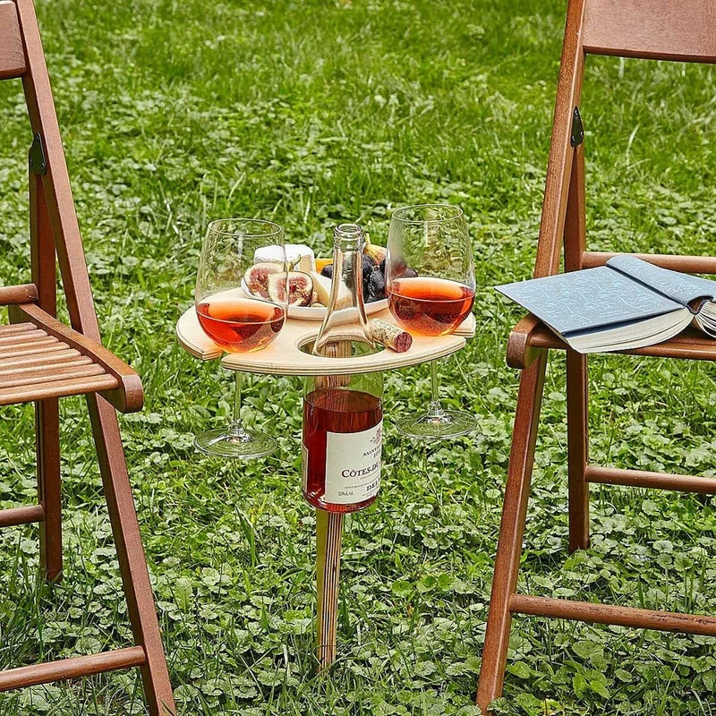 Outdoor Weintisch Picknick für den Sommer