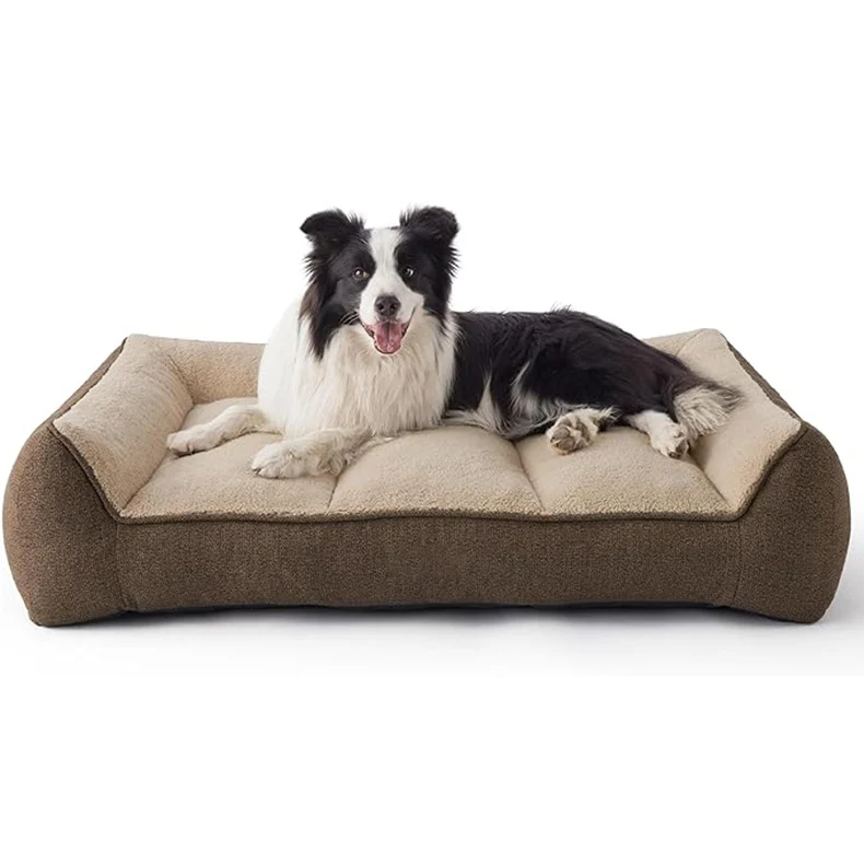 Orthopädische Plüsch-Hundeliege Hundebett