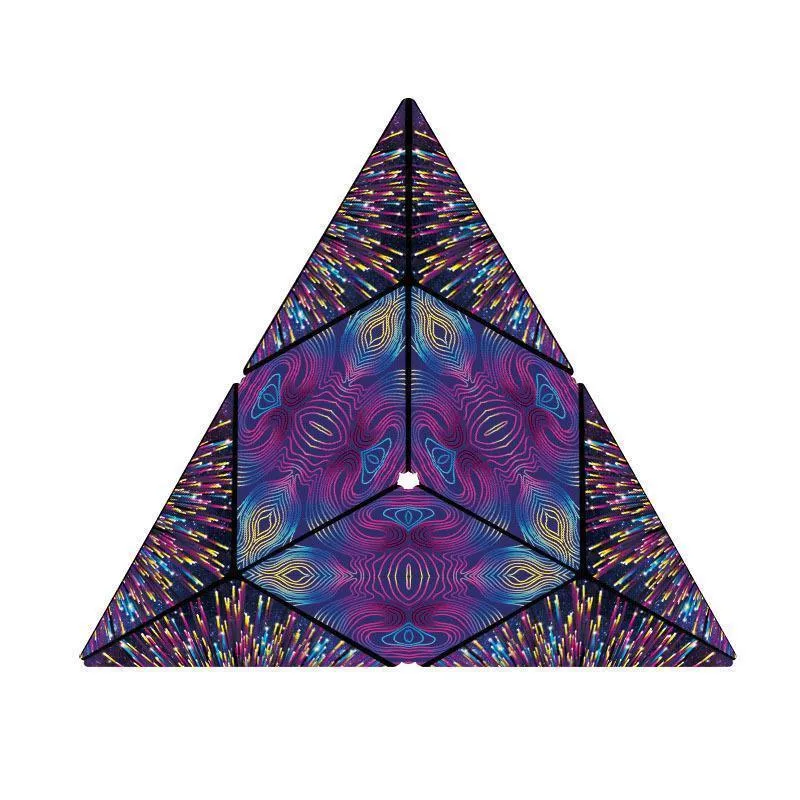 Magnetischer Formwandel-Würfel | Verwandlungs-Puzzle Spielzeug | Mehrfarbig