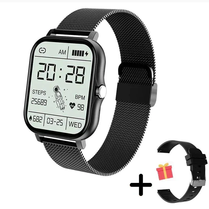 Smartwatch | Multifunktionales Gesundheits- & Fitness-Tracking | Mehrere Farben