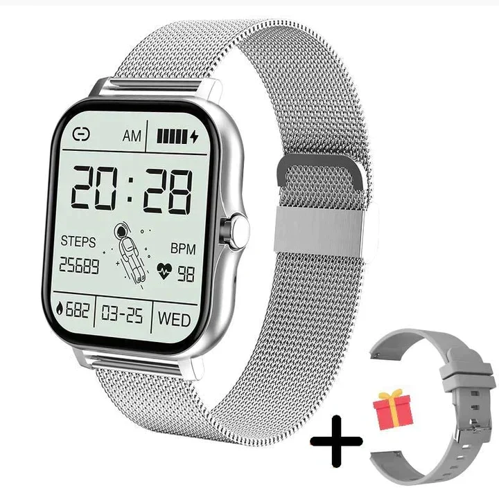 Smartwatch | Multifunktionales Gesundheits- & Fitness-Tracking | Mehrere Farben