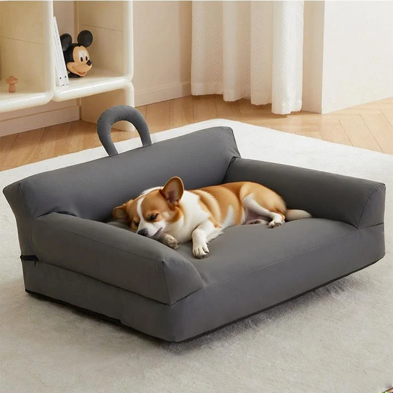 Strapazierfähiges orthopädisches Sofa-Hundebett