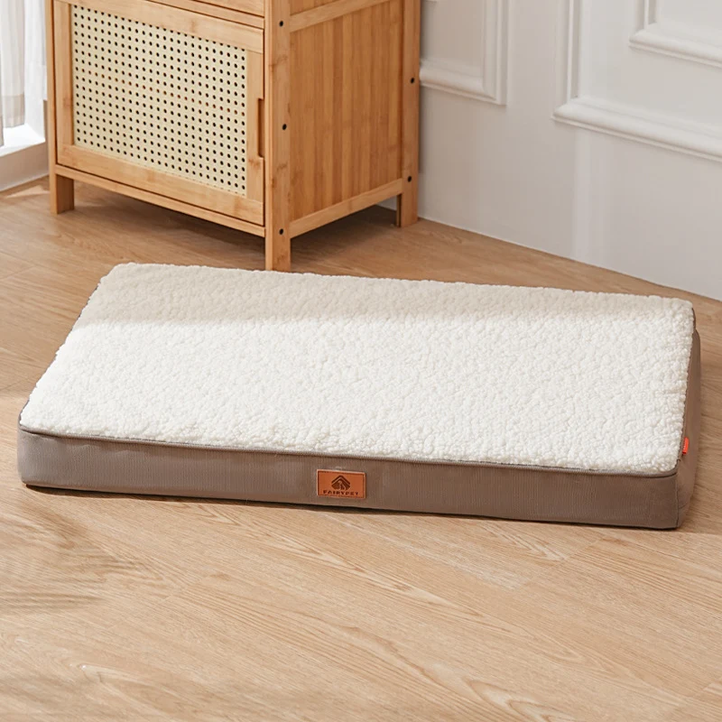 Weiches Plüschdecken-Hundebett