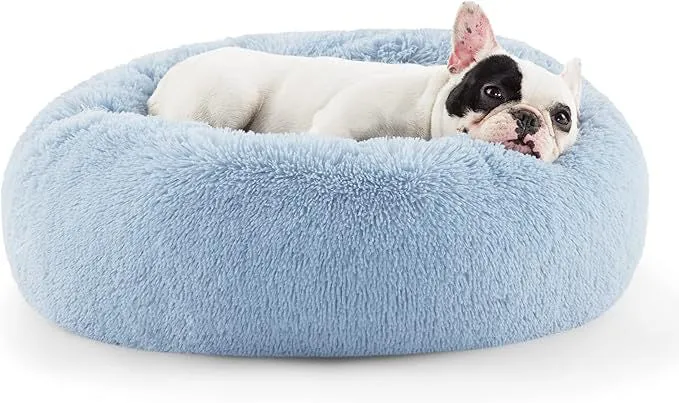 Gemütliches rundes Nest-Hundebett