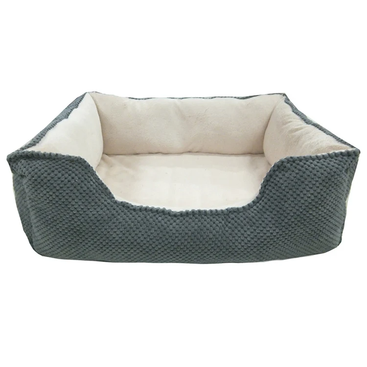 Plüsch-Nest Hundebett