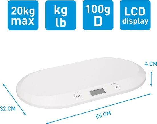Grundig Babyweegschaal - Digitaal