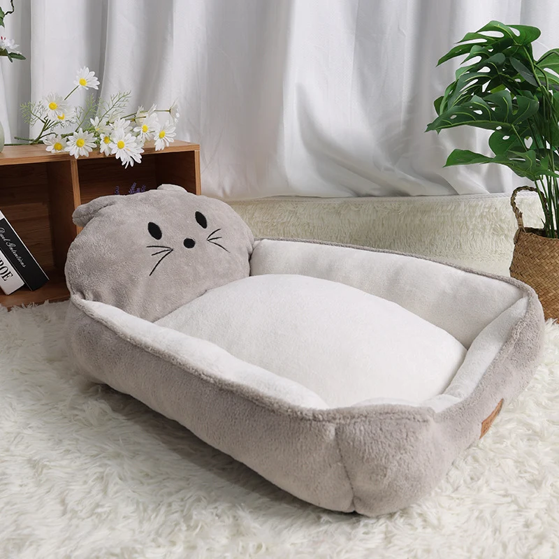 Plüsch Katzenbett Hundebett