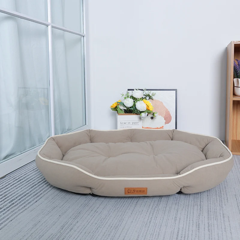 Orthopädisches gemütliches Lounge-Bett für Hunde
