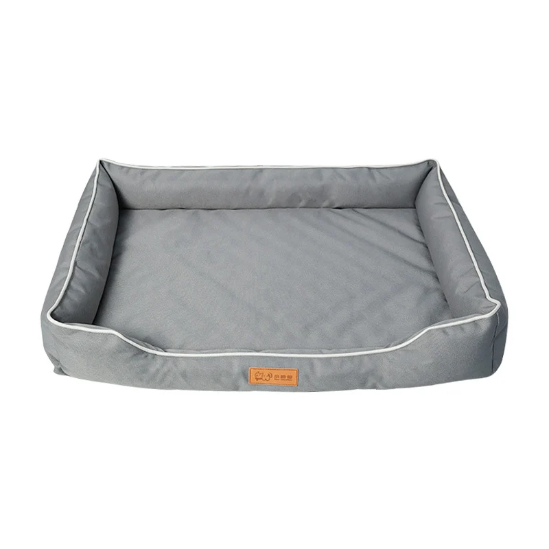 Luxuriöses, stützendes Hundebett