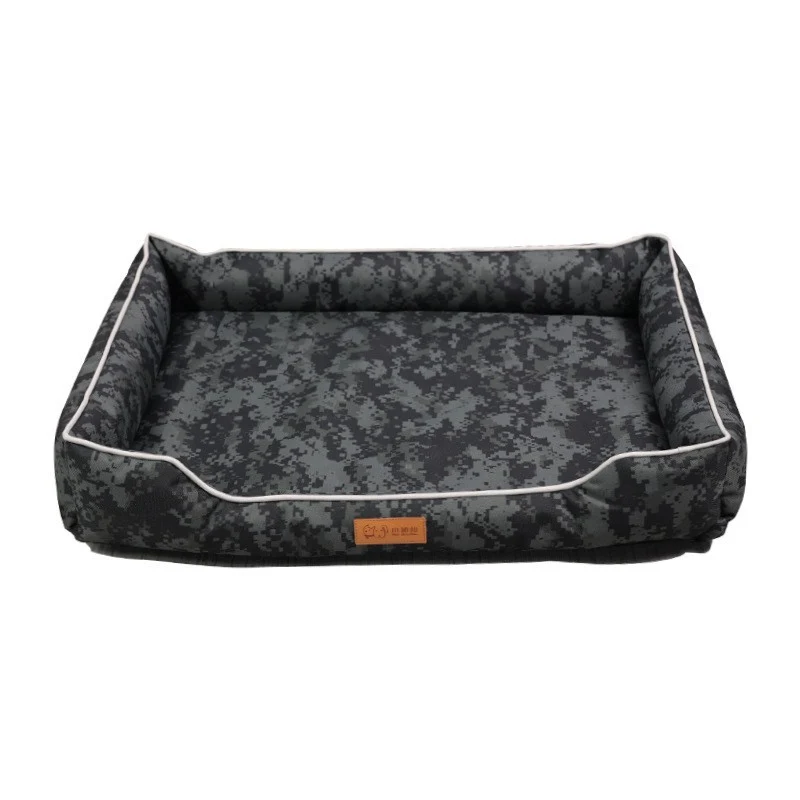 Luxuriöses, stützendes Hundebett