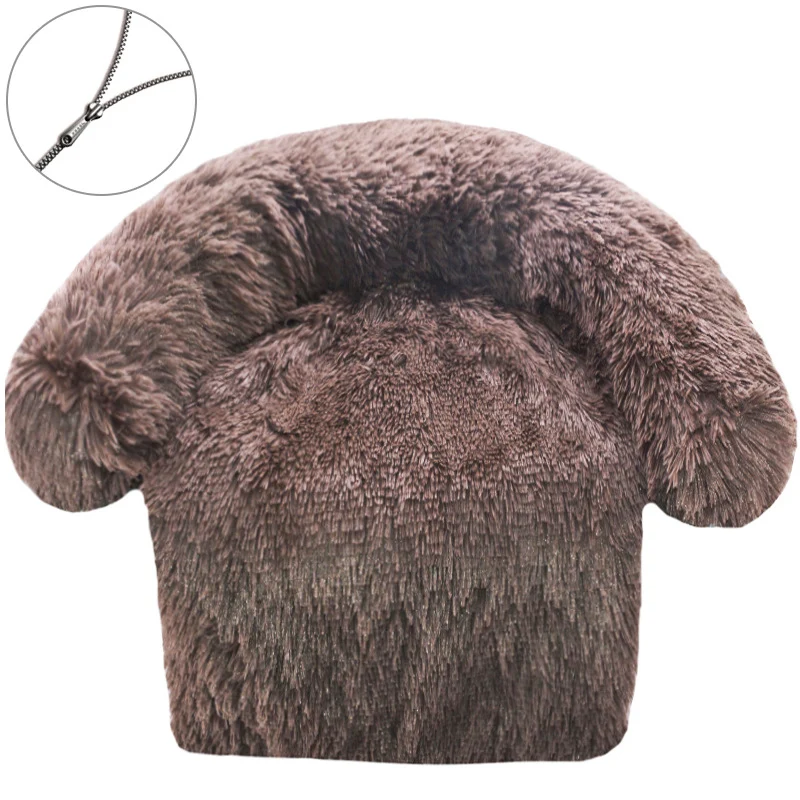 Plüsch-Sessel-Hundebett
