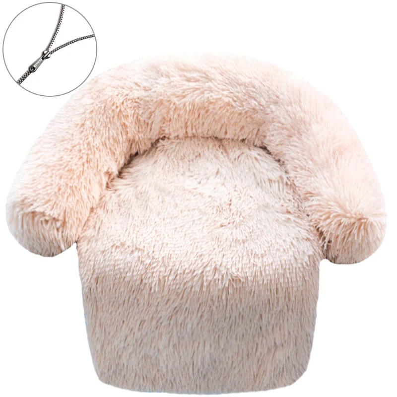 Plüsch-Sessel-Hundebett