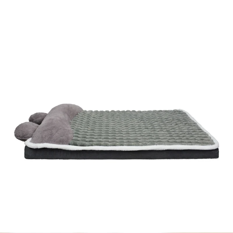Plüsch-orthopädische Schlafmatte Hundebett