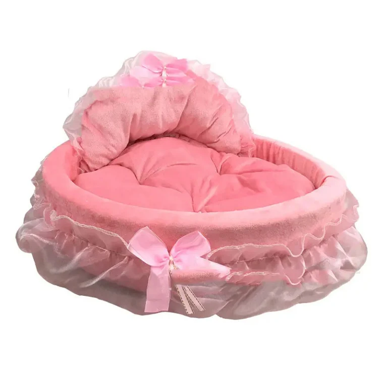 Luxuriöses Plüsch-Lounge-Hundebett