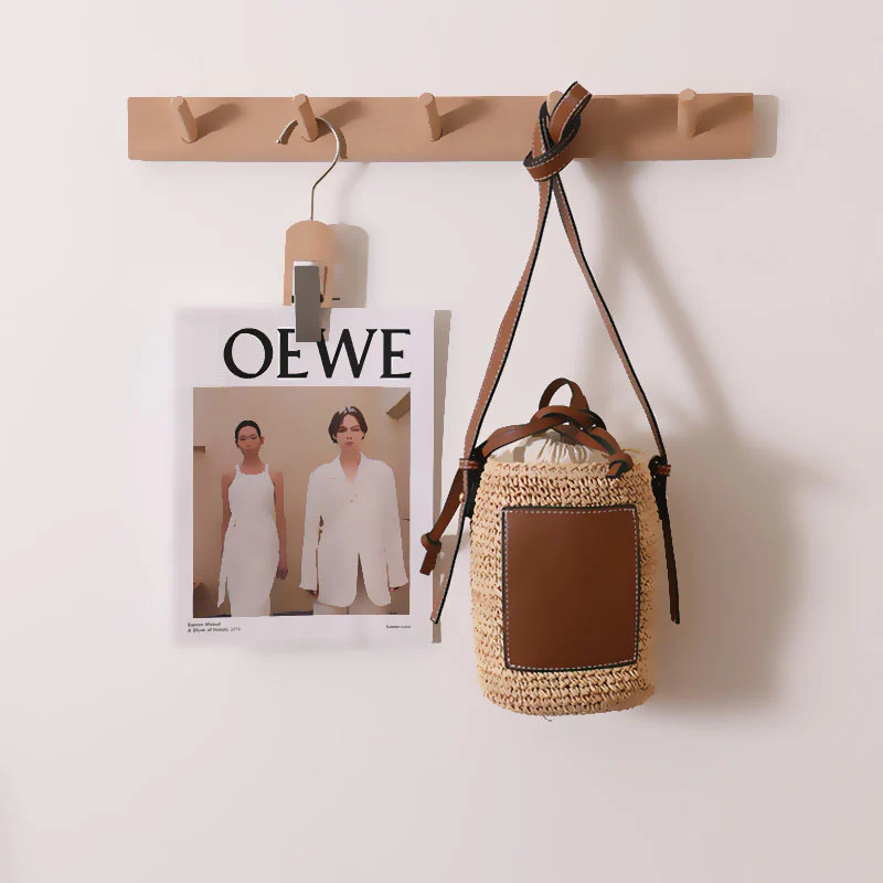 Moderne Rucksacktasche aus geflochtenem Material Skanto