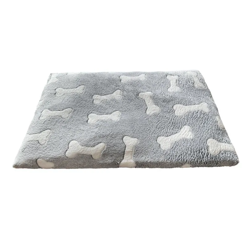 Luxuriöse Plüsch-Schlafmatte Hundebett