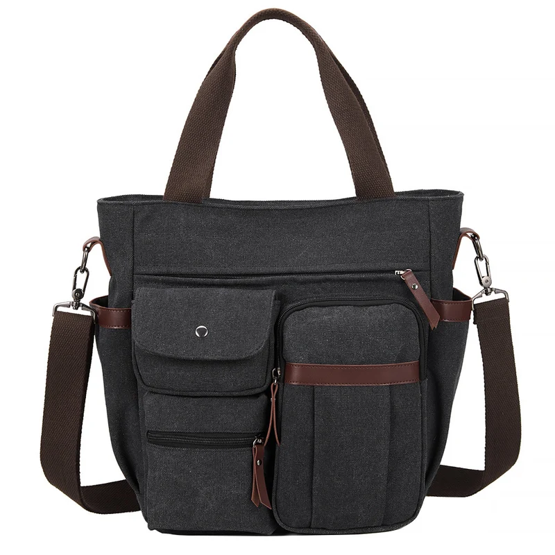 Canvas-Tasche mit mehreren Fächern Skanto
