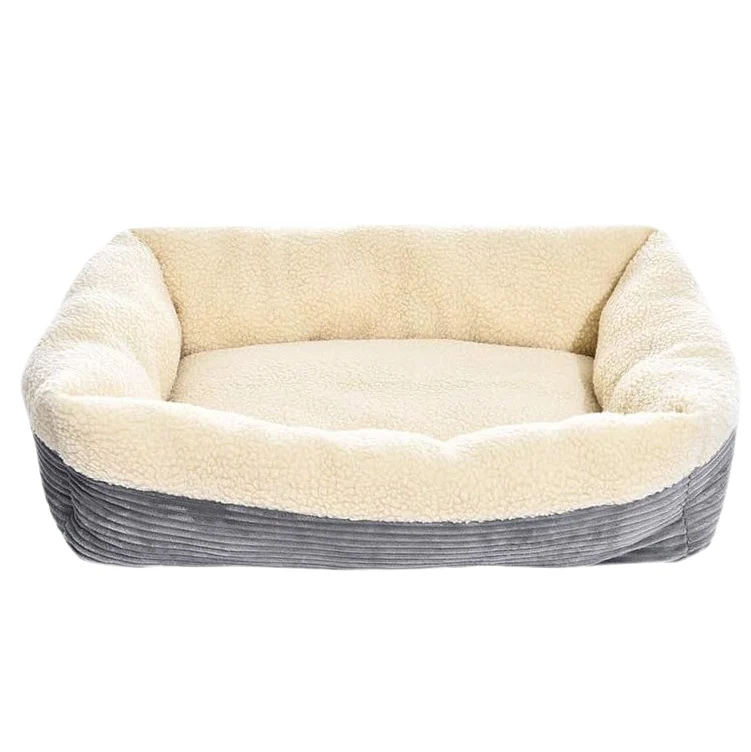 Orthopädisches Plüsch-Lounge-Hundebett