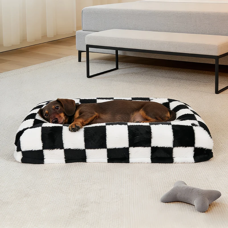 Erhöhtes orthopädisches Hundekissen