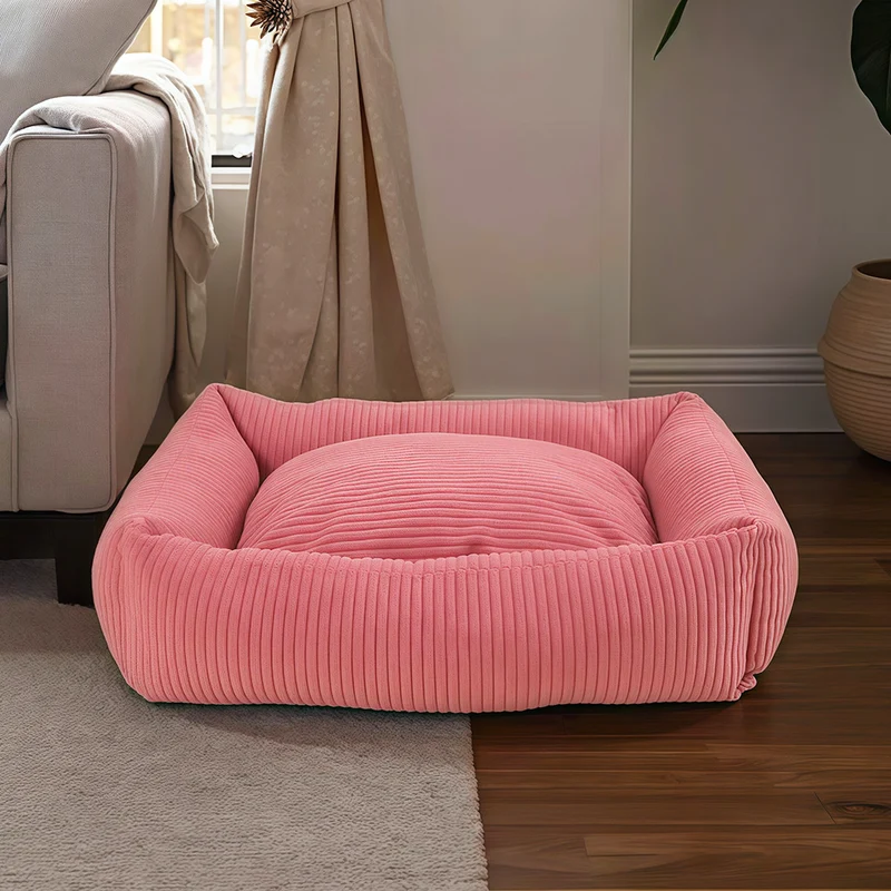 Deluxe geripptes Hundebett