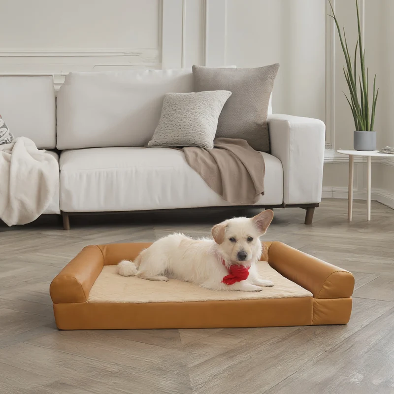 Ultra-komfortables gepolstertes Hundebett