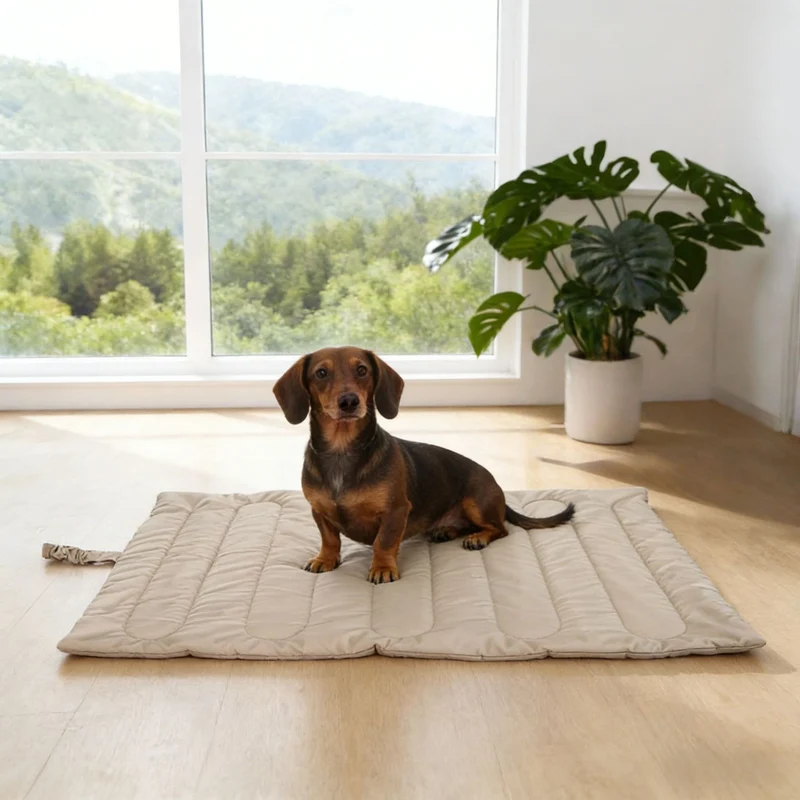 Premium gesteppte Hundebettmatte